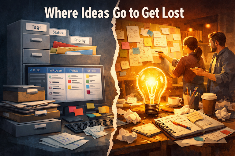 Why Most Idea Management Apps Fail Before the First Project