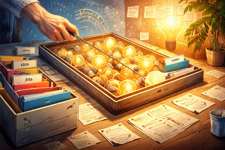 The Trap of Organizing Ideas Too Early