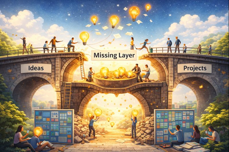 The Missing Layer in Your Idea to Project Workflow